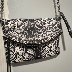 Printed Studed Print Purse